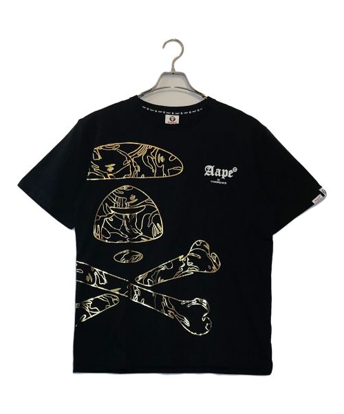 Aape BY A BATHING APE（エーエイプ バイ アベイシングエイプ）Aape BY A BATHING APE (エーエイプ バイ アベイシングエイプ) Tシャツ ブラック サイズ:Lの古着・服飾アイテム