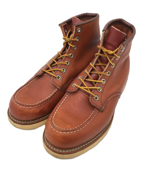 RED WING（レッドウィング）RED WING (レッドウィング) 6インチ クラシックモック ブラウン サイズ:8 1/2の古着・服飾アイテム