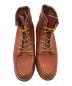 中古・古着 RED WING (レッドウィング) 6インチ クラシックモック ブラウン サイズ:8 1/2：17000円