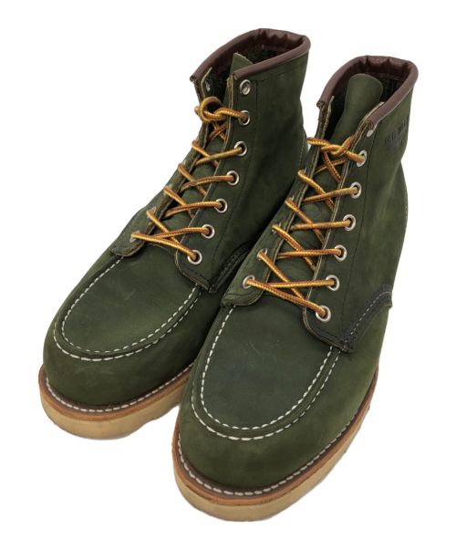 RED WING（レッドウィング）RED WING (レッドウィング) クラシックモックブーツ グリーン サイズ:7 1/2の古着・服飾アイテム