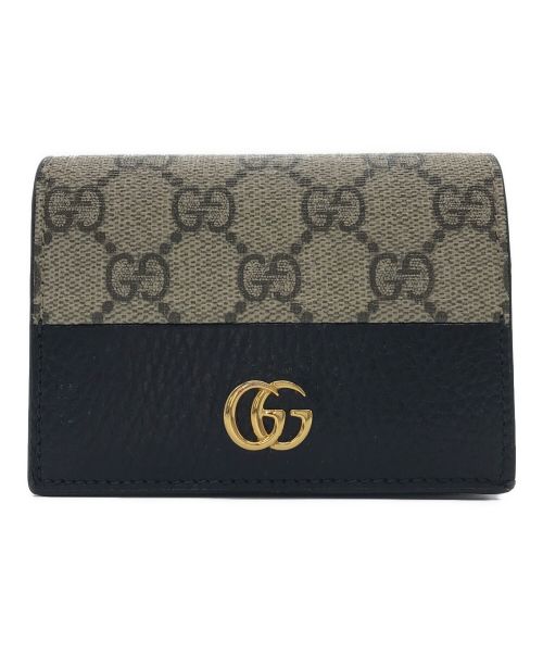 GUCCI（グッチ）GUCCI (グッチ) カードケースウォレット ベージュの古着・服飾アイテム