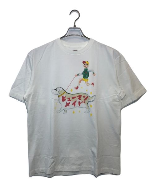 HUMAN MADE（ヒューマンメイド）HUMAN MADE (ヒューマンメイド) プリントTシャツ ホワイト サイズ:XLの古着・服飾アイテム