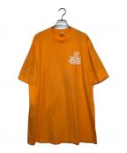 SUPREMEシュプリーム）の古着「Tシャツ」｜オレンジ