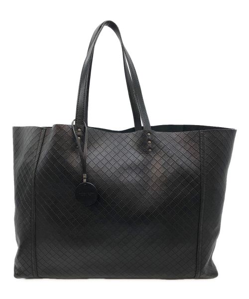 BOTTEGA VENETA（ボッテガベネタ）BOTTEGA VENETA (ボッテガベネタ) トートバッグ ブラックの古着・服飾アイテム