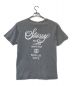 stussy (ステューシー) ワールドツアーTシャツ グレー サイズ:MEDIUM：3980円