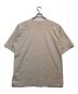 ATON (エイトン) コットンクルーネックTシャツ ベージュ サイズ:size 6：5000円