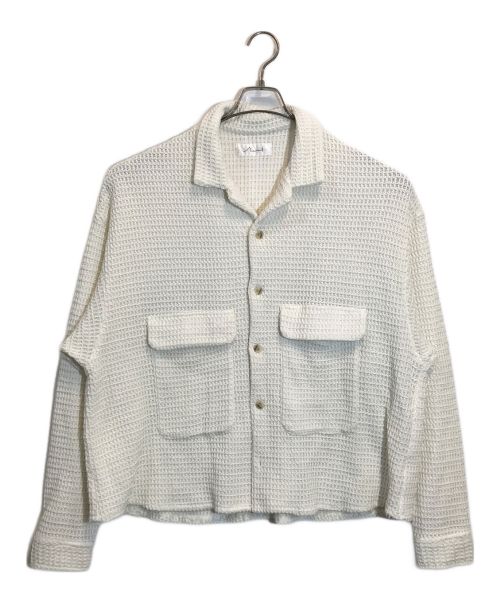 rin（リン）RIN (リン) メッシュジャケット ホワイト サイズ:Lの古着・服飾アイテム