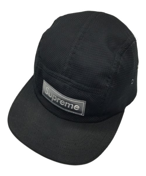 SUPREME（シュプリーム）SUPREME (シュプリーム) ナイロンピークキャンプキャップ ブラックの古着・服飾アイテム