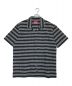 SUPREME（シュプリーム）の古着「Key Stripe S/S Shirt/キーストライプS/Sシャツ」｜ブラック