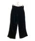 BLANK (ブランク) CUT OFF VELVET TROUSERS ブラック サイズ:1：13000円