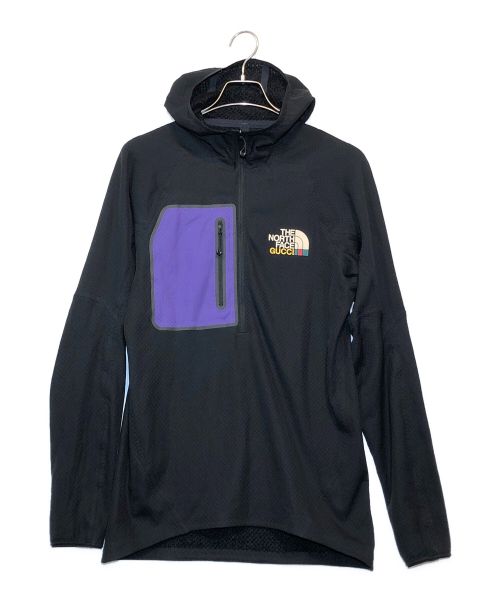 THE NORTH FACE（ザ ノース フェイス）THE NORTH FACE (ザ ノース フェイス) GUCCI (グッチ) フリースハーフジッププルオーバー ブラック サイズ:Sの古着・服飾アイテム