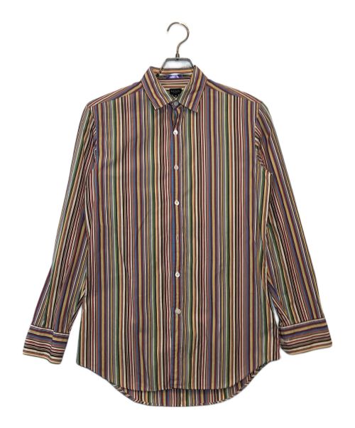 Paul Smith London（ポールスミスロンドン）Paul Smith London (ポールスミスロンドン) ストライプシャツ マルチカラー サイズ:Mの古着・服飾アイテム