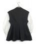 Ameri (アメリ) PEPLUM JACKET WITH PUFF BLOUSEジレ ブラック サイズ:S：9000円