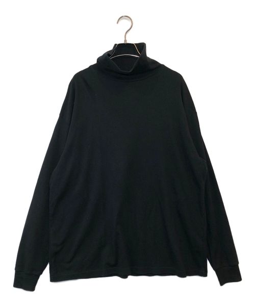 LE（エルイー）LE (エルイー) WIDE スムースT.N L/S ブラック サイズ:Lの古着・服飾アイテム