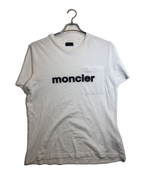 MONCLER（モンクレール）MONCLER (モンクレール) MAGLIA T-SHIRT ホワイト サイズ:Mの古着・服飾アイテム