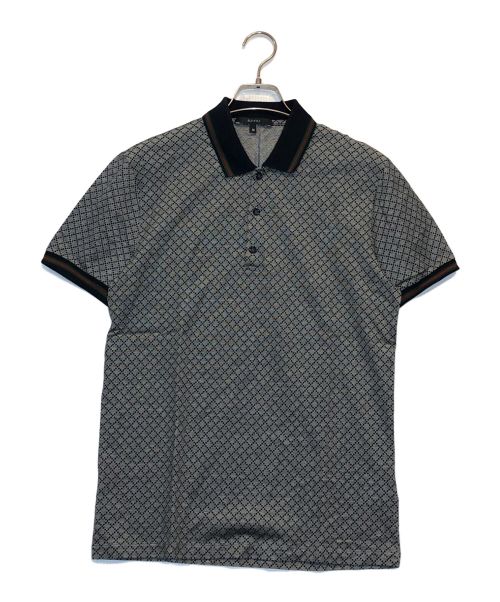 GUCCI（グッチ）GUCCI (グッチ) Diamante Monogram Polo shirt グレー サイズ:Mの古着・服飾アイテム