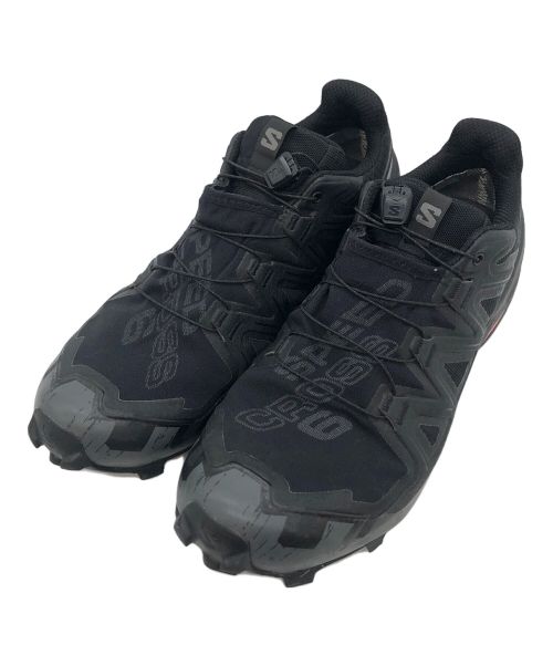 SALOMON（サロモン）SALOMON (サロモン) トレッキングシューズ ブラック サイズ:USA9.5の古着・服飾アイテム