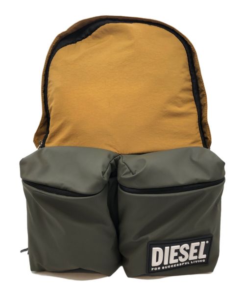 DIESEL（ディーゼル）DIESEL (ディーゼル) リュック カーキの古着・服飾アイテム