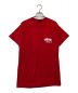 stussy（ステューシー）の古着「パリ限定Tシャツ」｜レッド