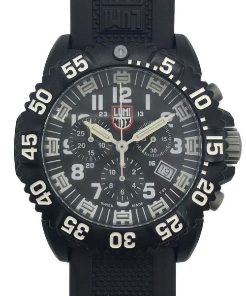 LUMINOX（ルミノックス）LUMINOX (ルミノックス) Navy Seal Colormark Chronograph 3080 ブラックの古着・服飾アイテム