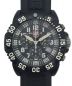 LUMINOX（ルミノックス）の古着「Navy Seal Colormark Chronograph 3080」｜ブラック