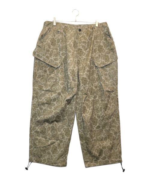 S.W.U.N（エスダブリューユーエヌ）S.W.U.N (エスダブリューユーエヌ) Original Paisley Cargo Pants ベージュ サイズ:XLの古着・服飾アイテム