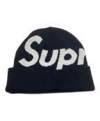 SUPREMEシュプリーム）の古着「BIG LOGO BEANIE」｜ブラック