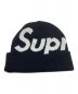 SUPREME（シュプリーム）の古着「BIG LOGO BEANIE」｜ブラック