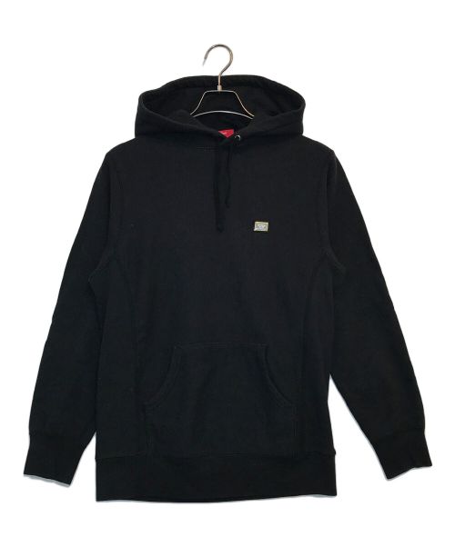 SUPREME（シュプリーム）SUPREME (シュプリーム) 12AW METAL PLATE HOODIE/メタルプレートフーディー グレー サイズ:MEDIUMの古着・服飾アイテム