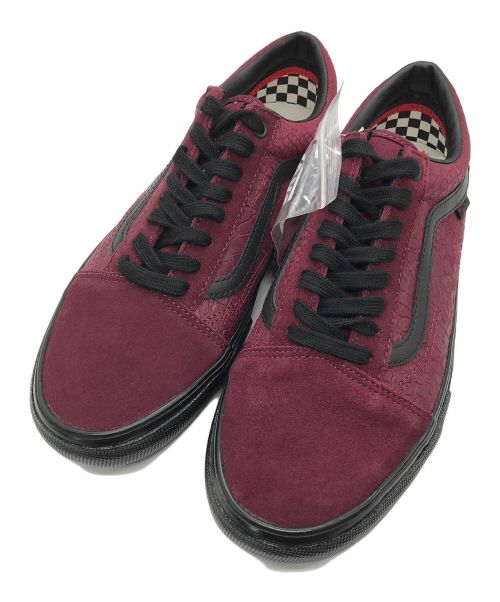 VANS（バンズ）VANS (バンズ) Breana Geering Skate Old Skool 'Port Snakeskin' レッド サイズ:US9.5の古着・服飾アイテム