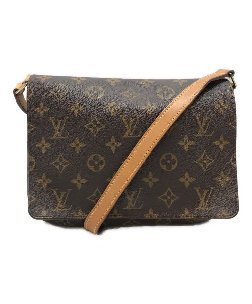 LOUIS VUITTON（ルイ ヴィトン）LOUIS VUITTON (ルイ ヴィトン) ミュゼットタンゴ ショートストラップショルダーバッグ ブラウンの古着・服飾アイテム