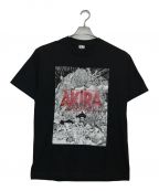 AKIRA ART OFF WALLアキラ アート オブ ウォール）の古着「半袖Tシャツ」｜ブラック