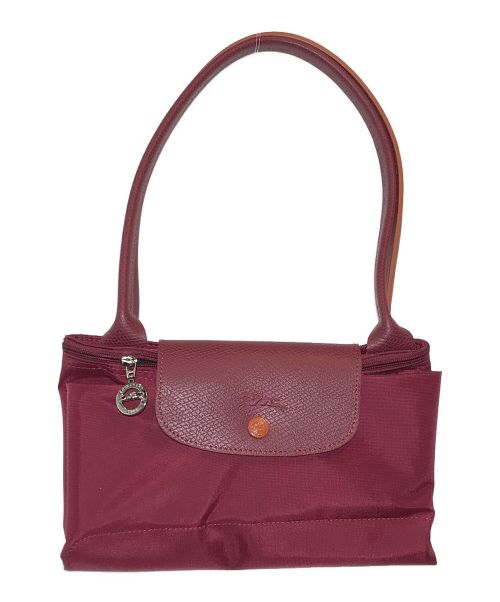 LONGCHAMP（ロンシャン）LONGCHAMP (ロンシャン) 折りたたみバッグ レッドの古着・服飾アイテム