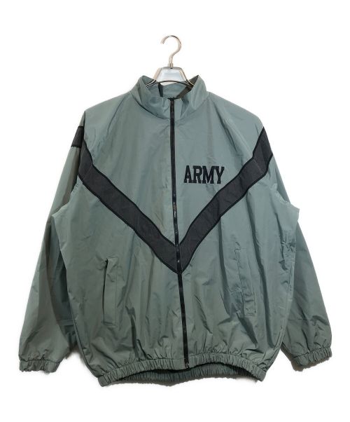 US ARMY（ユーエスアーミー）US ARMY (ユーエスアーミー) 【古着】トレーニングジャケット グレー サイズ:SIZE X-LARGE/LONGの古着・服飾アイテム