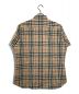 BURBERRY LONDON (バーバリーロンドン) ノバチェック半袖シャツ ベージュ サイズ:SIZE L：10000円