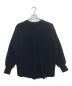 6(ROKU) BEAUTY&YOUTH (ロク ビューティーアンドユース) THERMAL COLOR STITCH LONG SLEEVE ブラック サイズ:SIZE Free 未使用品：7000円