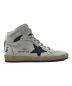 GOLDEN GOOSE (ゴールデングース) ユーズド加工ハイカットスニーカー ホワイト サイズ:39：24000円