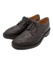 Tricker's（トリッカーズ）の古着「BURTONウィングチップシューズ」｜ブラウン