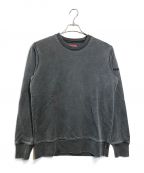 SUPREMEシュプリーム）の古着「Overdyed Crewneck Sweatshirt(オーバーダイクルーネックスウェットシャツ)」｜グレー