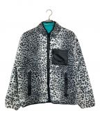 SUPREMEシュプリーム）の古着「Leopard Fleece Reversible Jacket」｜ブラック×グリーン