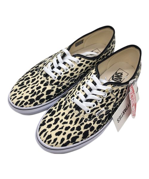 VANS（バンズ）VANS (バンズ) WACKO MARIA (ワコマリア) レオパードローカットスニーカー ベージュ サイズ:US9Hの古着・服飾アイテム