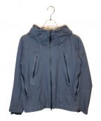 DESCENTE ALLTERRAINデザイント オルテライン）の古着「INNER SURFACE TECHNOLOGY PARAHOOD JACKET」｜ブルー