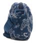 SUPREME (シュプリーム) ブルーペイズリーパファーサイドバッグ（Blue Paisley Puffer Side Bag） ネイビー：13000円