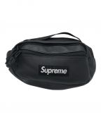 SUPREMEシュプリーム）の古着「レザーウエストバッグウエストバッグ(Leather Waist Bag)」｜ブラック