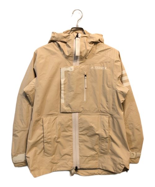 adidas（アディダス）adidas (アディダス) RAIN. RDY ジャケット ベージュ サイズ:SIZE 177-183 未使用品の古着・服飾アイテム