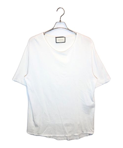 GUCCI（グッチ）GUCCI (グッチ) バックタグTシャツ ホワイト サイズ:SIZE Lの古着・服飾アイテム