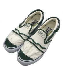 VANS VAULT×Nicole Mclaughlin（バンズボルト×ニコール マクラフリン）の古着「Slip-On VP VR3 LX」｜ベージュ