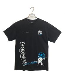 stussy×BONEYARDS×NEIGHBORHOOD（ステューシー×ボンヤーズ×ネイバーフッド）の古着「Tシャツ」｜ブラック