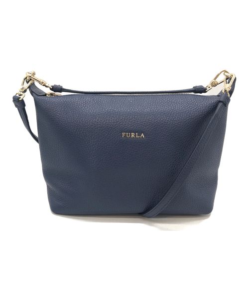 FURLA（フルラ）FURLA (フルラ) ショルダーバッグ ネイビーの古着・服飾アイテム