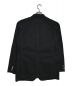 COMME des GARCONS HOMME (コムデギャルソン オム) 黒染め3Bジャケット ブラック サイズ:M：25000円